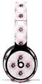 WraptorSkinz Skin Skin Decal Wrap works with Beats Solo Pro (Original) Headphones Kearas Daisies Diffuse Glow Pink Skin Only BEATS NOT INCLUDED