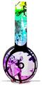 WraptorSkinz Skin Skin Decal Wrap works with Beats Solo Pro (Original) Headphones Scene Kid Sketches Rainbow Skin Only BEATS NOT INCLUDED