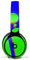 WraptorSkinz Skin Skin Decal Wrap works with Beats Solo Pro (Original) Headphones Drip Blue Green Red Skin Only BEATS NOT INCLUDED