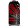 WraptorSkinz Skin Decal Wrap compatible with Yeti 16oz Tall Colster Can Cooler Insulator Baja 0040 Red Dark (COOLER NOT INCLUDED)