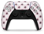 WraptorSkinz Skin Wrap compatible with the Sony PS5 DualSense Controller Kearas Daisies Diffuse Glow Pink (CONTROLLER NOT INCLUDED)