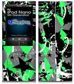 iPod Nano 5G Skin - SceneKid Green