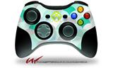 XBOX 360 Wireless Controller Decal Style Skin - Brushed Circles Seafoam (CONTROLLER NOT INCLUDED)