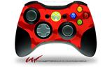 XBOX 360 Wireless Controller Decal Style Skin - Deathrock Bats Red (CONTROLLER NOT INCLUDED)