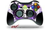 XBOX 360 Wireless Controller Decal Style Skin - Cartoon Skull Purple (CONTROLLER NOT INCLUDED)