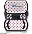 Kearas Daisies Diffuse Glow Pink - Decal Style Skins (fits Sony PSPgo)