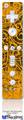 Wii Remote Controller Face ONLY Skin - Folder Doodles Orange