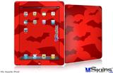 iPad Skin - Deathrock Bats Red