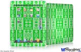 iPad Skin - Skull And Crossbones Pattern Green