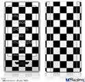 Zune HD Skin - Checkers White
