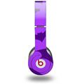 WraptorSkinz Skin Decal Wrap compatible with Beats Solo HD (Original) Deathrock Bats Purple (HEADPHONES NOT INCLUDED)