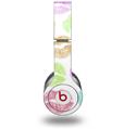 WraptorSkinz Skin Decal Wrap compatible with Beats Solo HD (Original) Rainbow Lips White (HEADPHONES NOT INCLUDED)