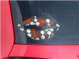 Lips Decal 9x5.5 Locknodes 04 Red