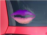 Lips Decal 9x5.5 Smooth Fades Pink Purple