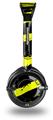 Zebra Yellow Decal Style Skin fits Skullcandy Lowrider Headphones (HEADPHONES  SOLD SEPARATELY)