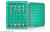 iPad Skin - Paper Planes Turquoise (fits iPad2 and iPad3)