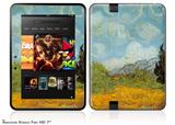 Vincent Van Gogh Haute Gafille Decal Style Skin fits 2012 Amazon Kindle Fire HD 7 inch