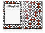 Locknodes 05 Red Dark - Decal Style Skin fits Amazon Kindle Paperwhite (Original)