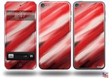 Paint Blend Red Decal Style Vinyl Skin - fits Apple iPod Touch 5G (IPOD NOT INCLUDED)